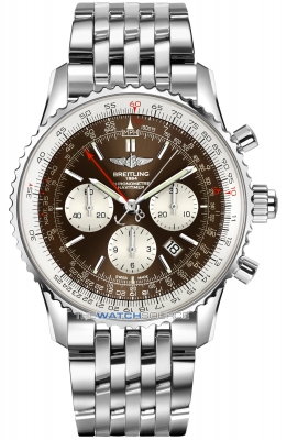 Buy this new Breitling Navitimer 1 B03 Chronograph Rattrapante 45 ab0310211q1a1 mens watch for the discount price of £7,981.50. UK Retailer.